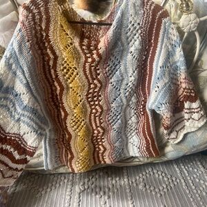 Cute western knit sweater